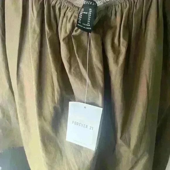 Forever21 Olive green dress - Picture 5 of 5